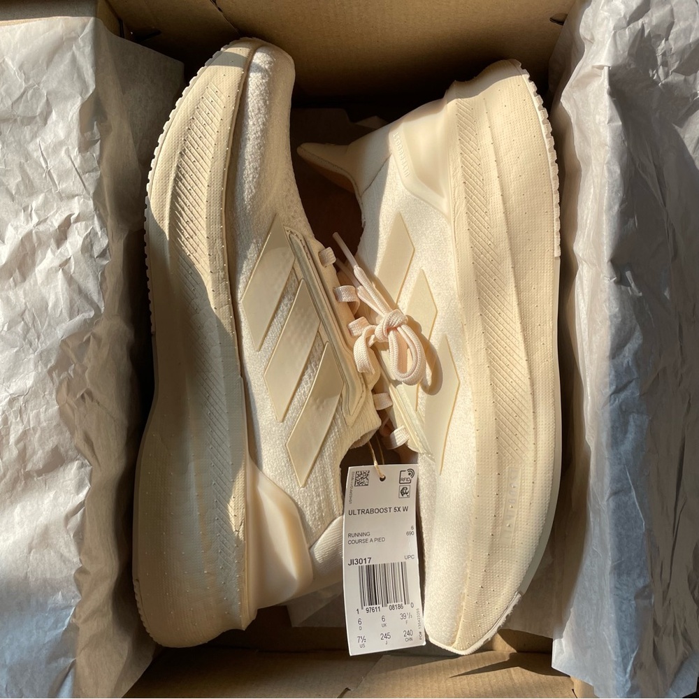 Adidas ULTRABOOST 5X SHOES in Wonder White